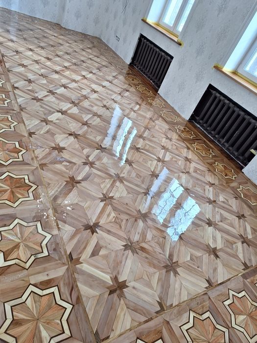 Шлифовка пол паркет ламинат