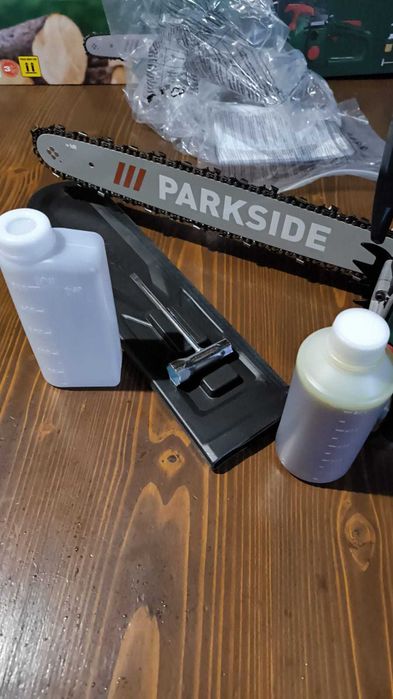 Vand Drujba/motofierastrau benzina nou cu garantie 3 ani complet