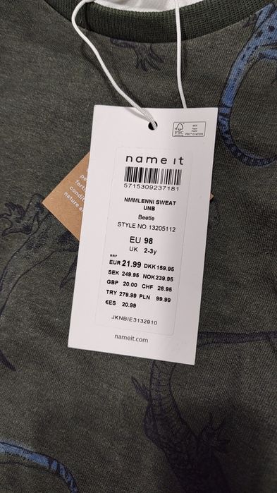 Set Name it mărimea 98