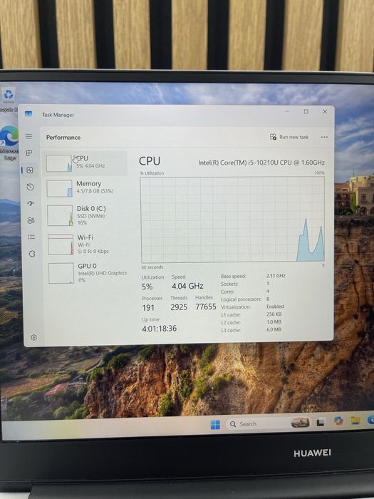 Huawei NBLB-WAX9N / Intel i5-10210U 8Gb ram Garantie/Factura #62671