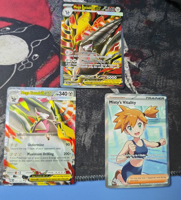 Pokémon Misty's Vitality & Mega Excadrill x2