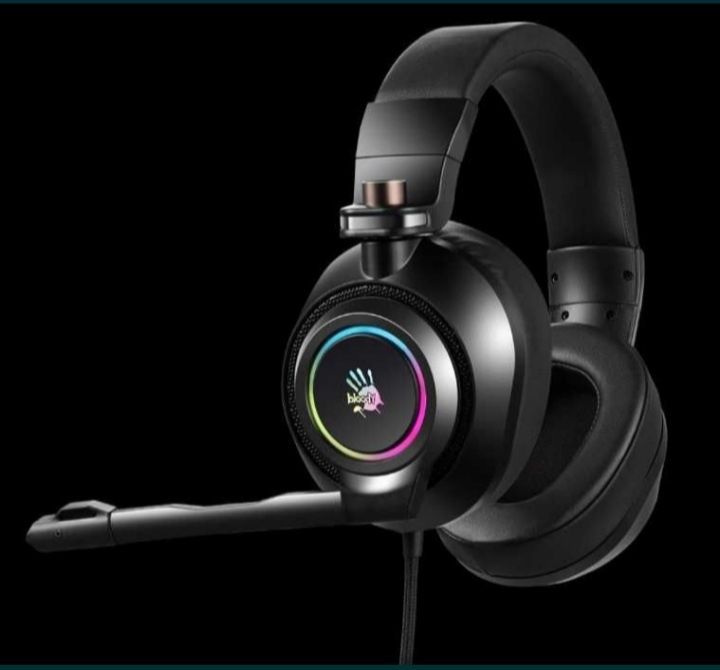 O'yin naushniklari Bloody G580 , rgb 7.1 ovozli o'yinlar uchun naushni