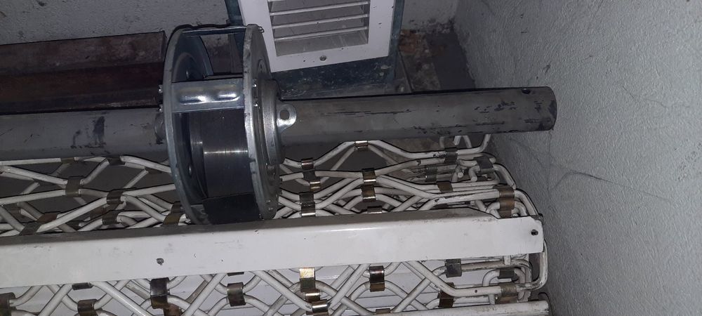 Плетена охранителна ролетка размер за гараж 3, 25/2,50 м