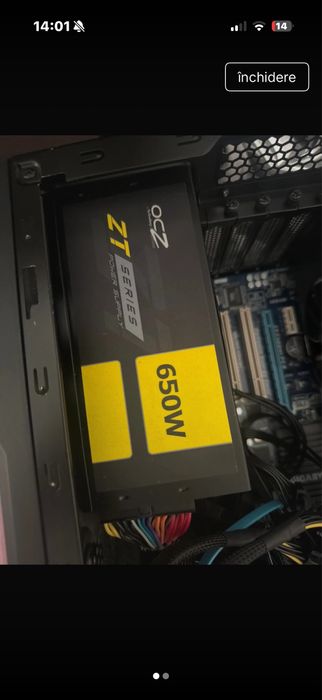 Sursa 650w ocz zt series power supply
