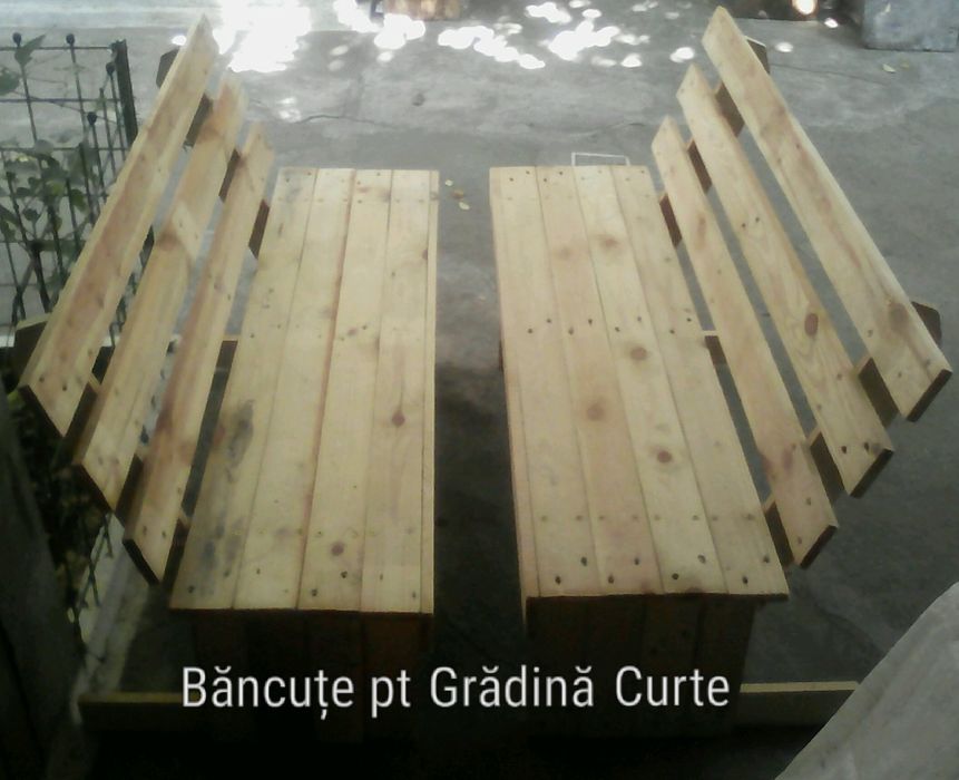 Băncuțe pt Grădină Curte Terasă