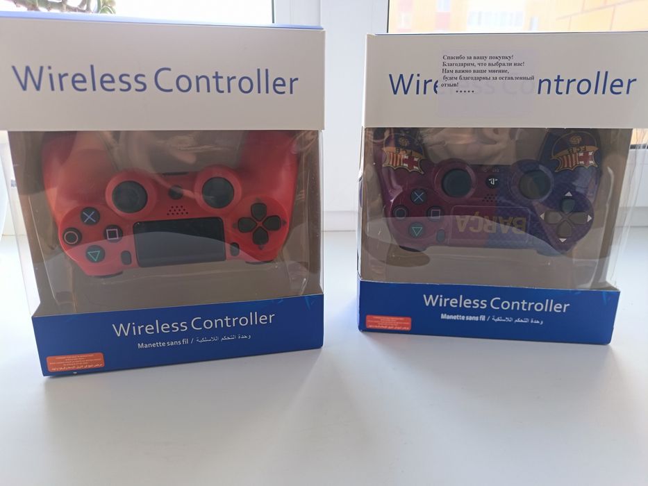 Продаются 2 джостика на PlayStation 4 оба рабочие в каробках