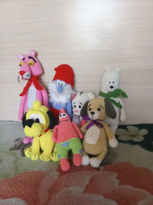 Продаются вязанные игрушки Амигуруми