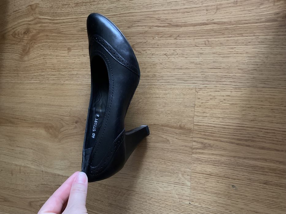 Туфли кожанные женские