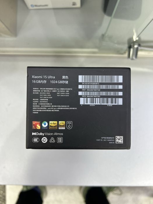 Xiaomi 15 ultra 16/1tb china yengi 2 ta simkartali perfectun oqidi