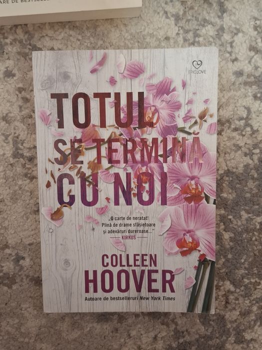 Cărți de dragoste de la Colleen Hoover+ ice breaker de hannah grace