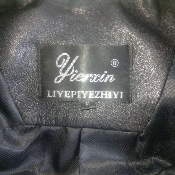 Плащь из натуральной кожи