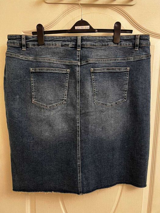 Новые джинсовые юбки карандаш NEXT, размер 20UK (56/58)