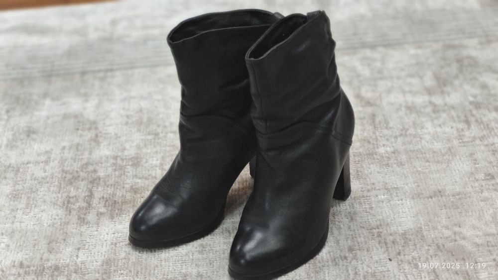 Полусапожки Carlabei, натуральная кожа, 36 размер