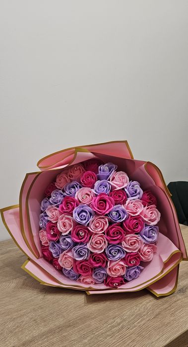 Aranjamente din flori de săpun