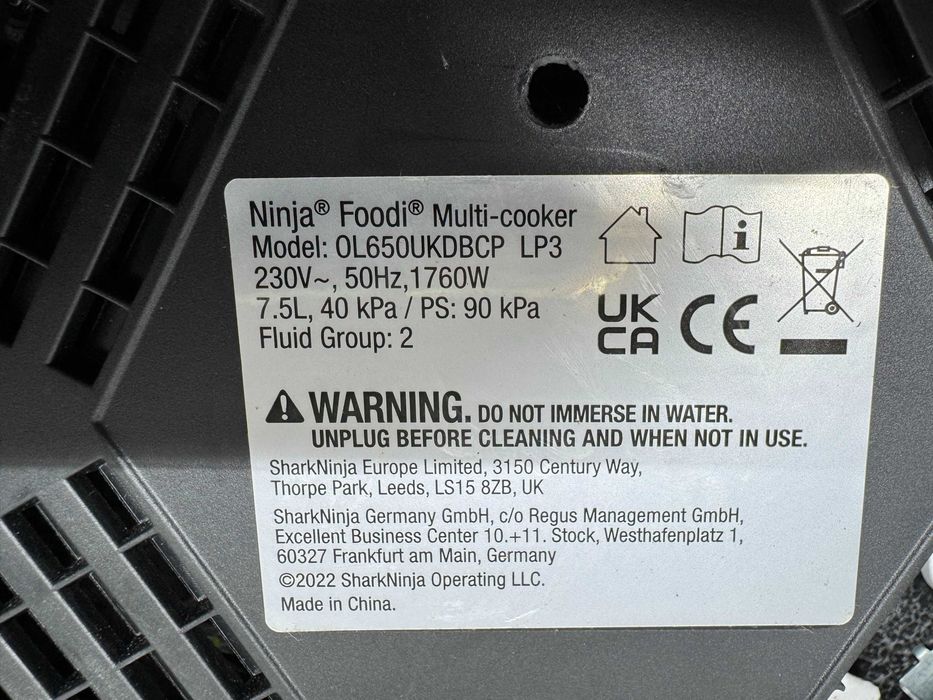Мултикукър Ninja Foodi OL650EUCP MAX 12 in 1
