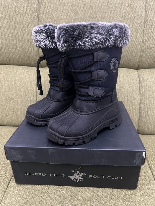Cizme de Zapada Imblanite Polo Club Copii-Nr 27