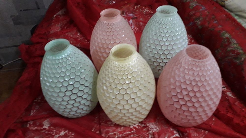 Плафоны  *Ананасы * ГДР.