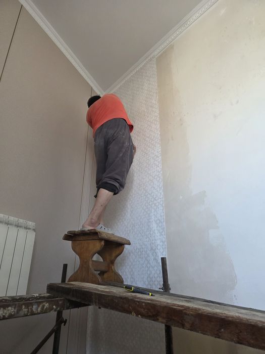 Клеим обои профессионально от 800