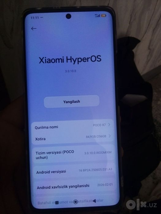 Poco x7 juda zoʻr telefon