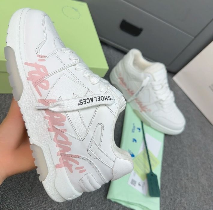 off white office кроссовки