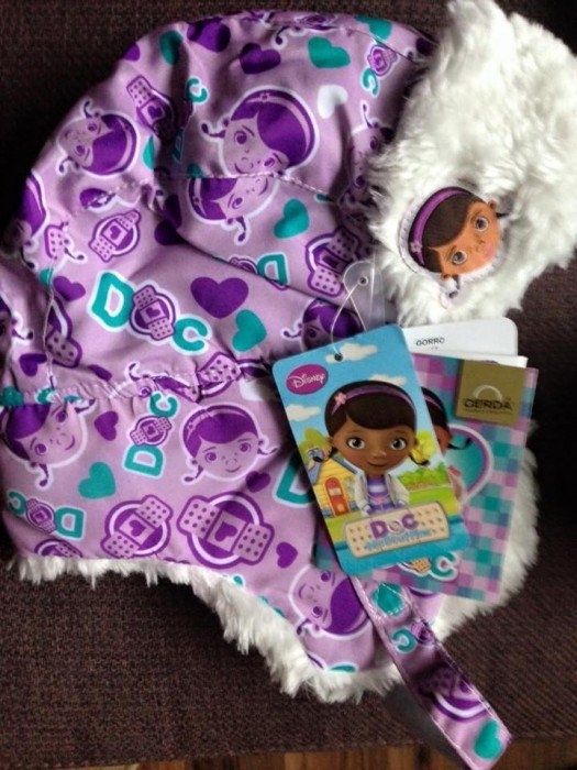 Caciula iarna Doctorita Plusica Disney Russia Marime: 52/54-2/6 ani