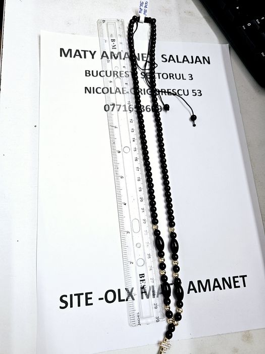 Vand matanie cu bile din aur 14 k cod 548