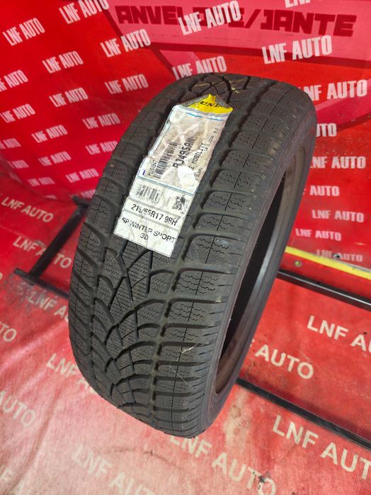 1 Anvelopa de IARNA - 215/55/17 - DUNLOP - NOUA - DOT 2018 !