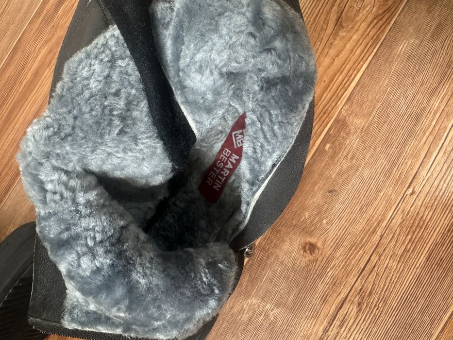 Продам ботинки зима, натуральный