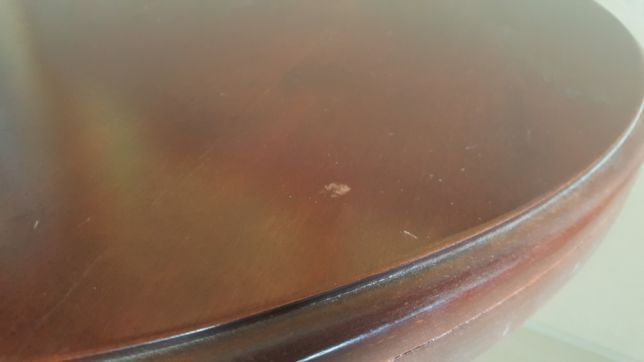 Masa rotunda lemn masiv 80cm diametru