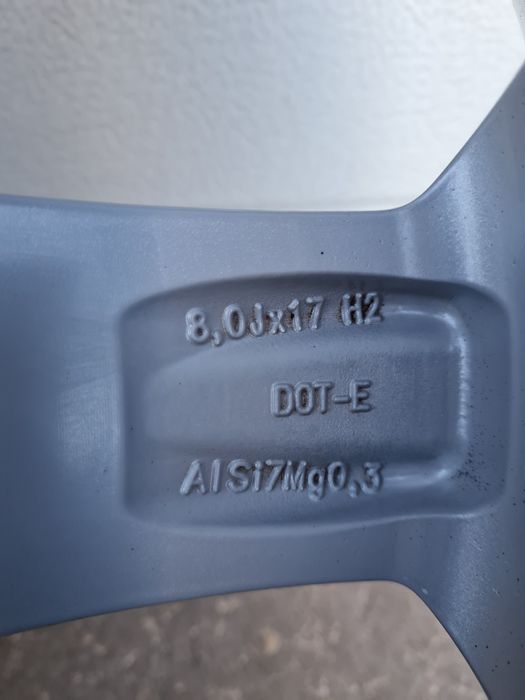 Оригинални джанти за МЕРЦЕДЕС MERCEDES Сп. П R17 5x112 ET47.5/57 8/75J