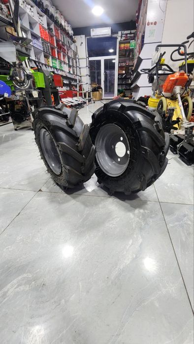 Shina Balon Motoblok g‘ildiragi 16x6.50-8 Temir diskli