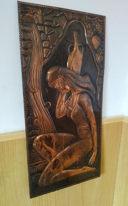 Чеканка, ручная работа СССР медь