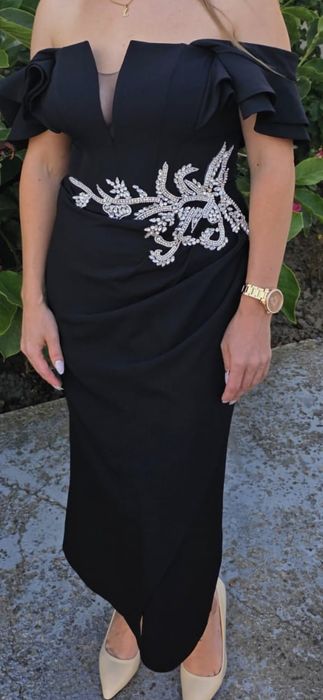 Rochie eleganta neagra, marimea M, 40