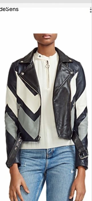 Karen Millen/Maje дамско кожено яке