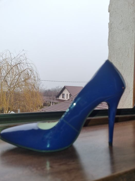 pantofi dama Marelbo royal blue