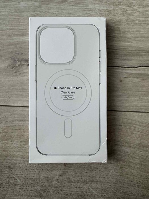Husa Iphone 16 PROMAX,magsafe, transparenta, clearcase, noua,la cutie!