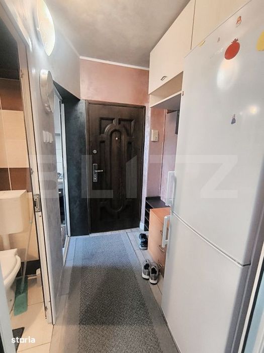 Garsoniera de vanzare, 28 mp, mobilata si utilata - Astra