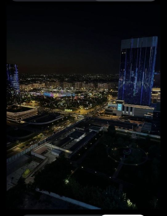 Nest One 21-й этаж с видом в Ташкент Сити парк Hilton Б блок