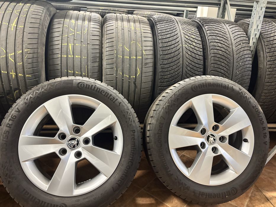 Оригинални джанти за Шкода Октавия,Суперб 5х112 16” ки