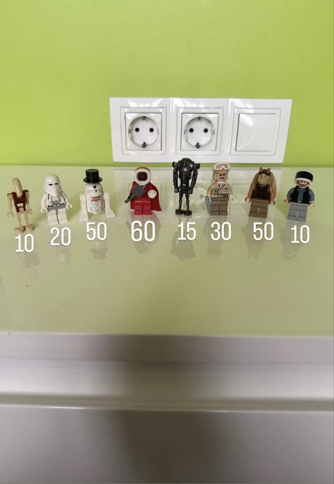 Star Wars лего фигурки от сет 9509