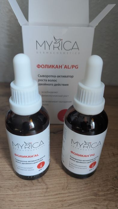 Myrica Фоликан AL/PG сыворотка-активатор роста волос двойного действия