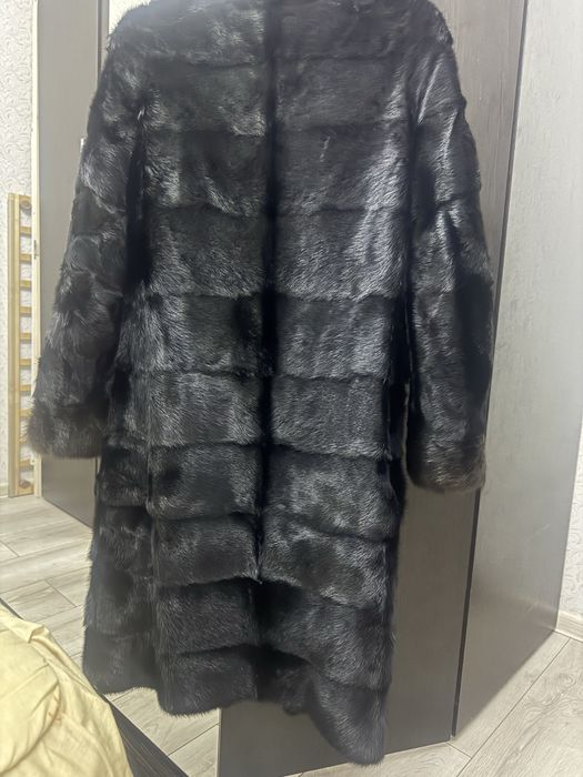 Женская норка шуба