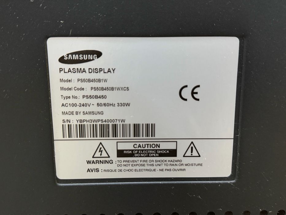 Телевизор Samsung нерабочий