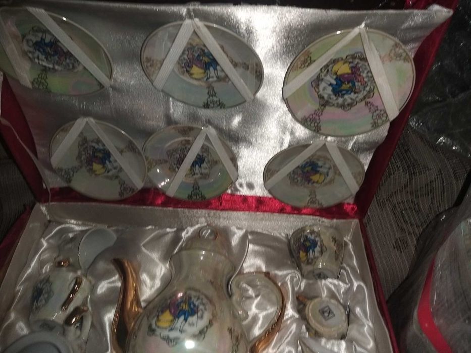 Порцеланов комплект за кафе