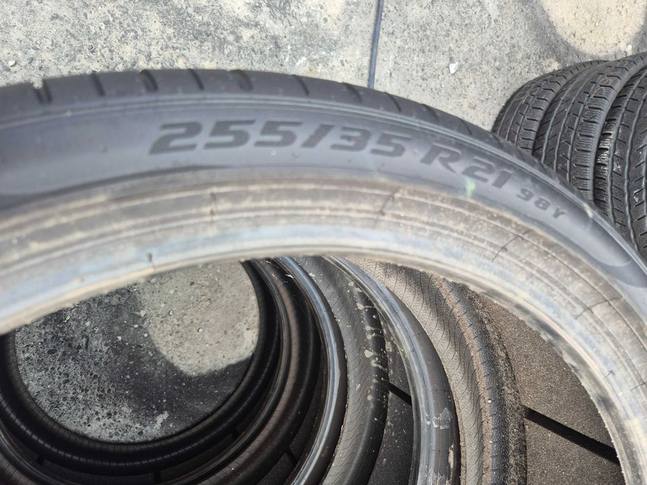 4 Anvelope de VARA - 255/35/21 98Y - Pirelli P-ZERO AO - Stare BUNA - DOT 2021 !