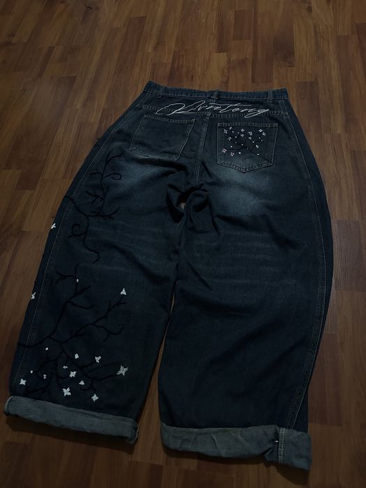 Джинсы КАСТОМ ручная работа