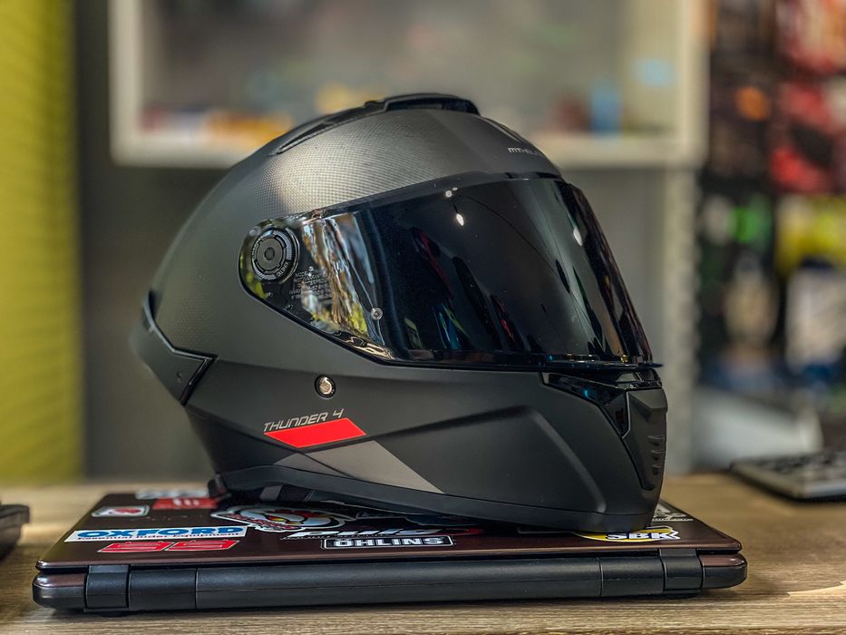 Casca Moto MT Thunder 4 Negru Mat