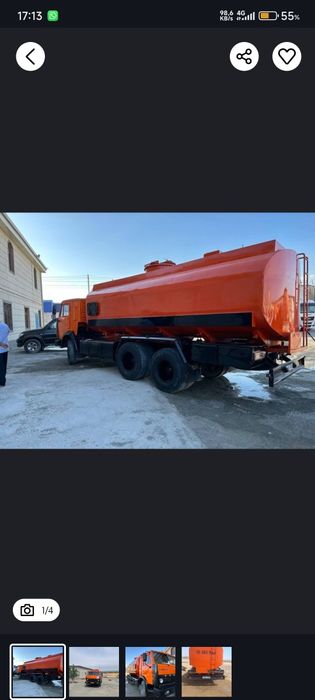 20 tonnalik vadovoz benzavoz