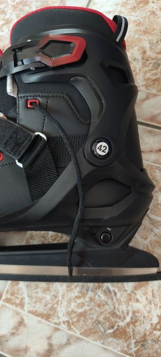 Patine Oroks Fit 500 negru-rosu
