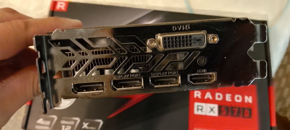 Видеокарта Radeon rx570 4gb